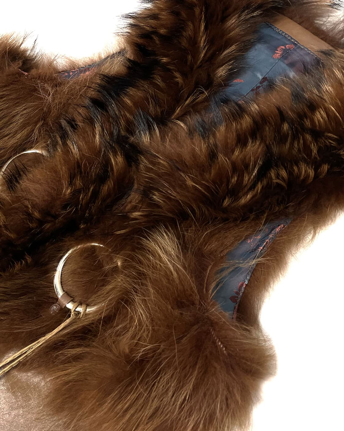 vintage 래빗퍼트리밍 베스트 상품이미지6