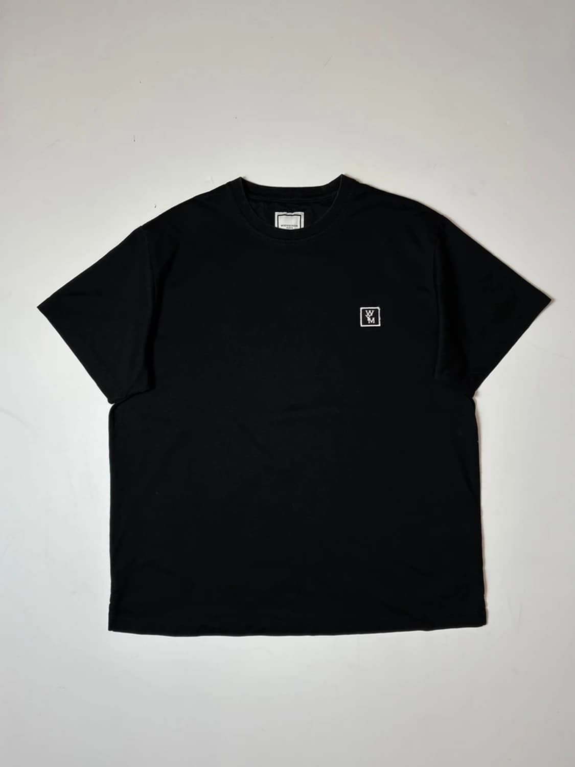 우영미 20FW 백로고 반팔 티셔츠 PN9655 상품이미지3