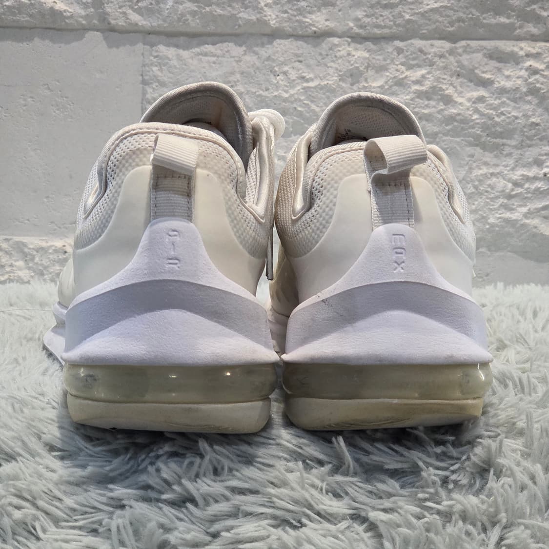 2w-8:나이키 에어 맥스 애드밋(AMX Axis) 화이트 25cm 상품이미지3