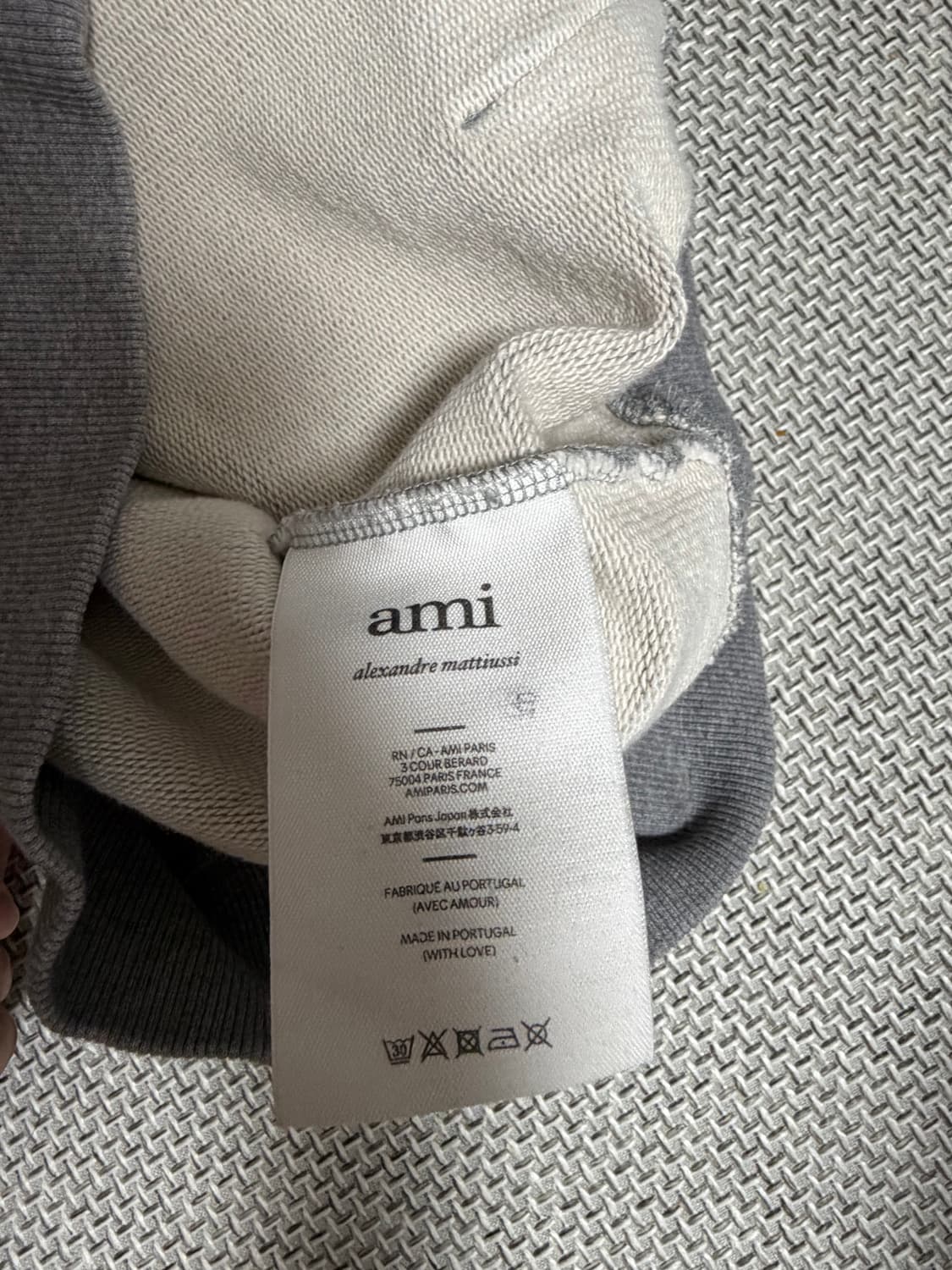 오케이몰판 아미 파리스 후드티 L 상품이미지5