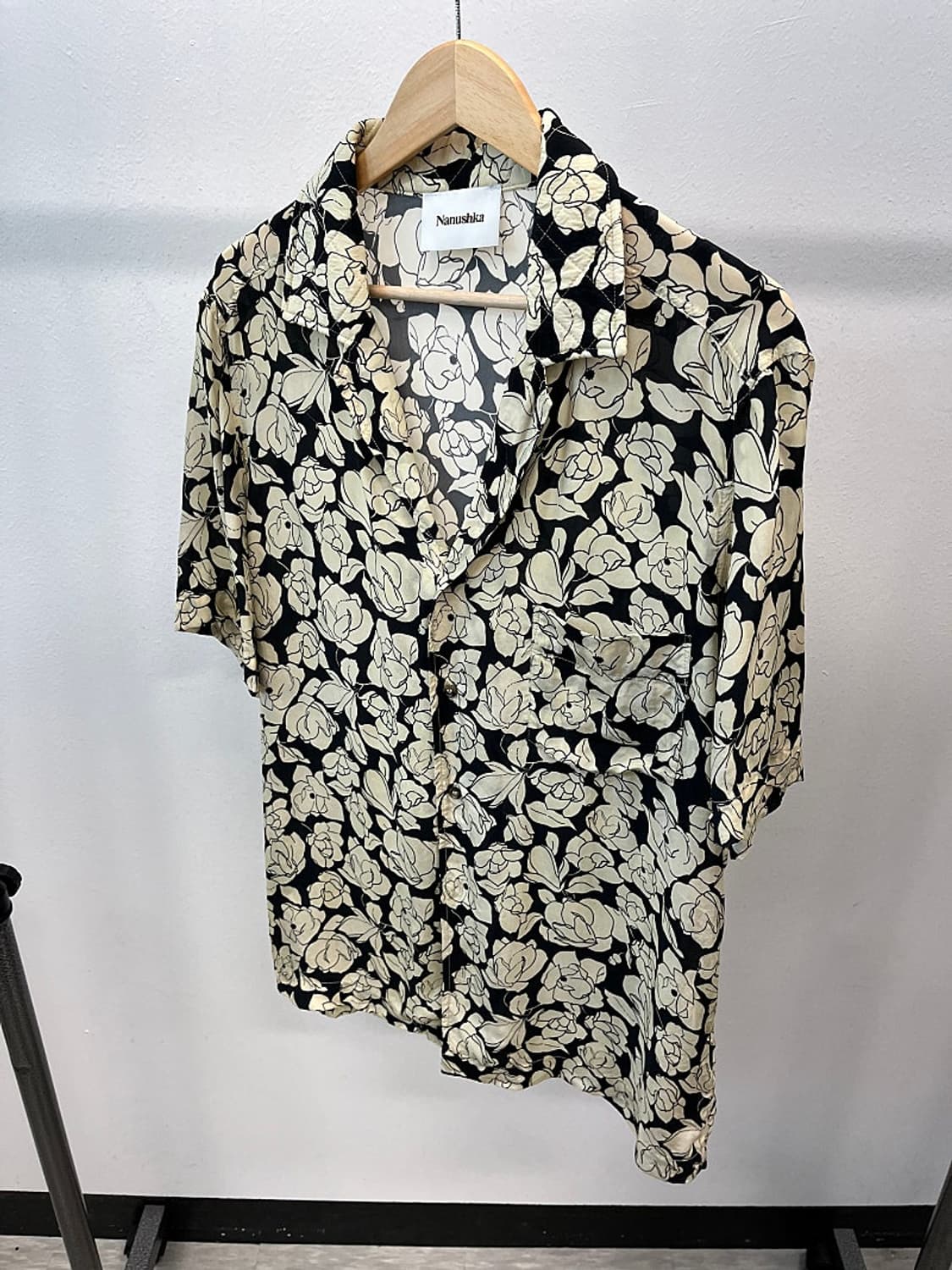 100) Nanushka 레이온 셔츠  상품이미지1