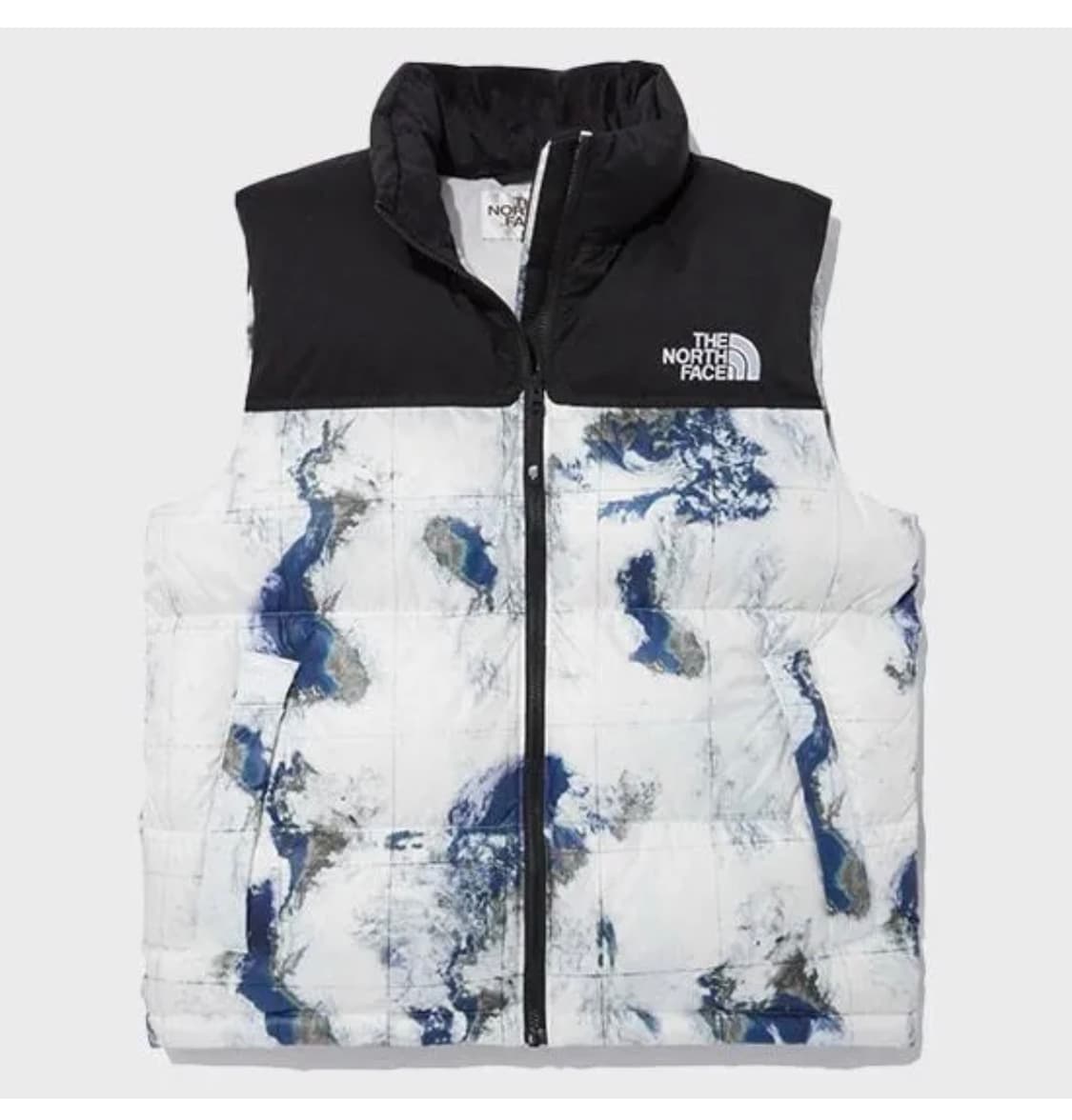 노벨티 눕시 다운 베스트 프린트 NVIDN51J_WHS 상품이미지1