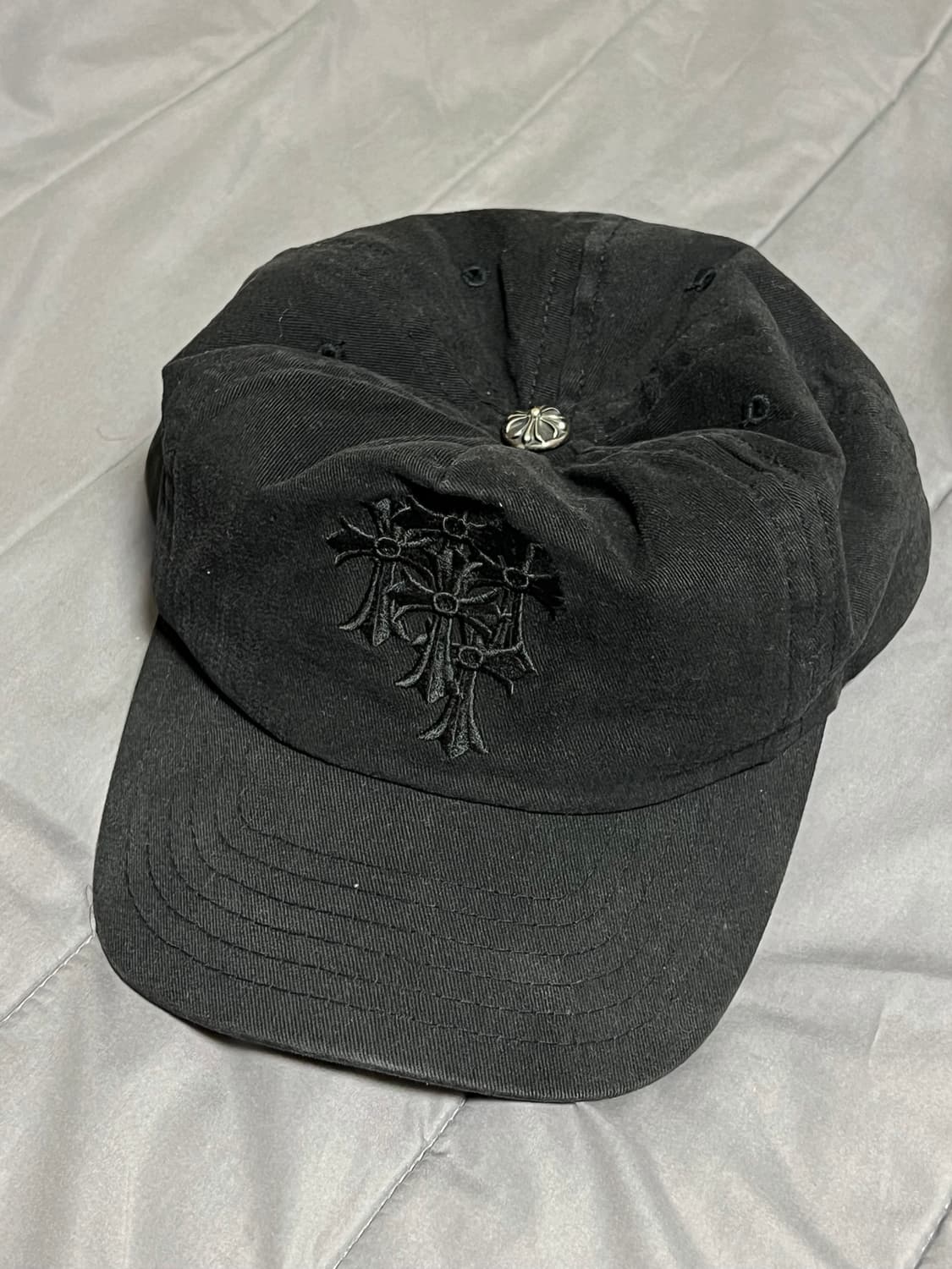90s 빈티지 크롬하츠 세메터리 캡 모자 chrome hearts 상품이미지1