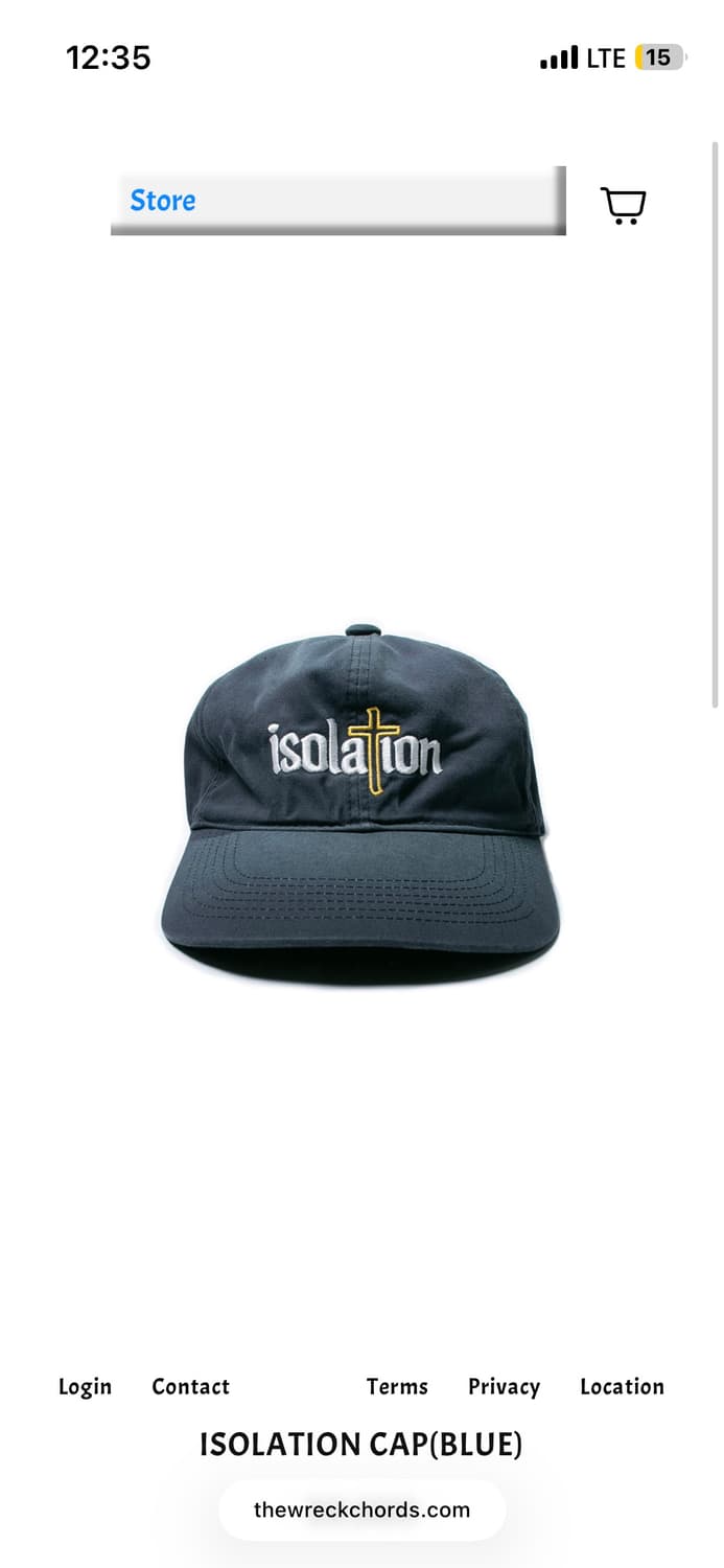 더뤡코즈 아이솔레이션 캡 상품이미지1