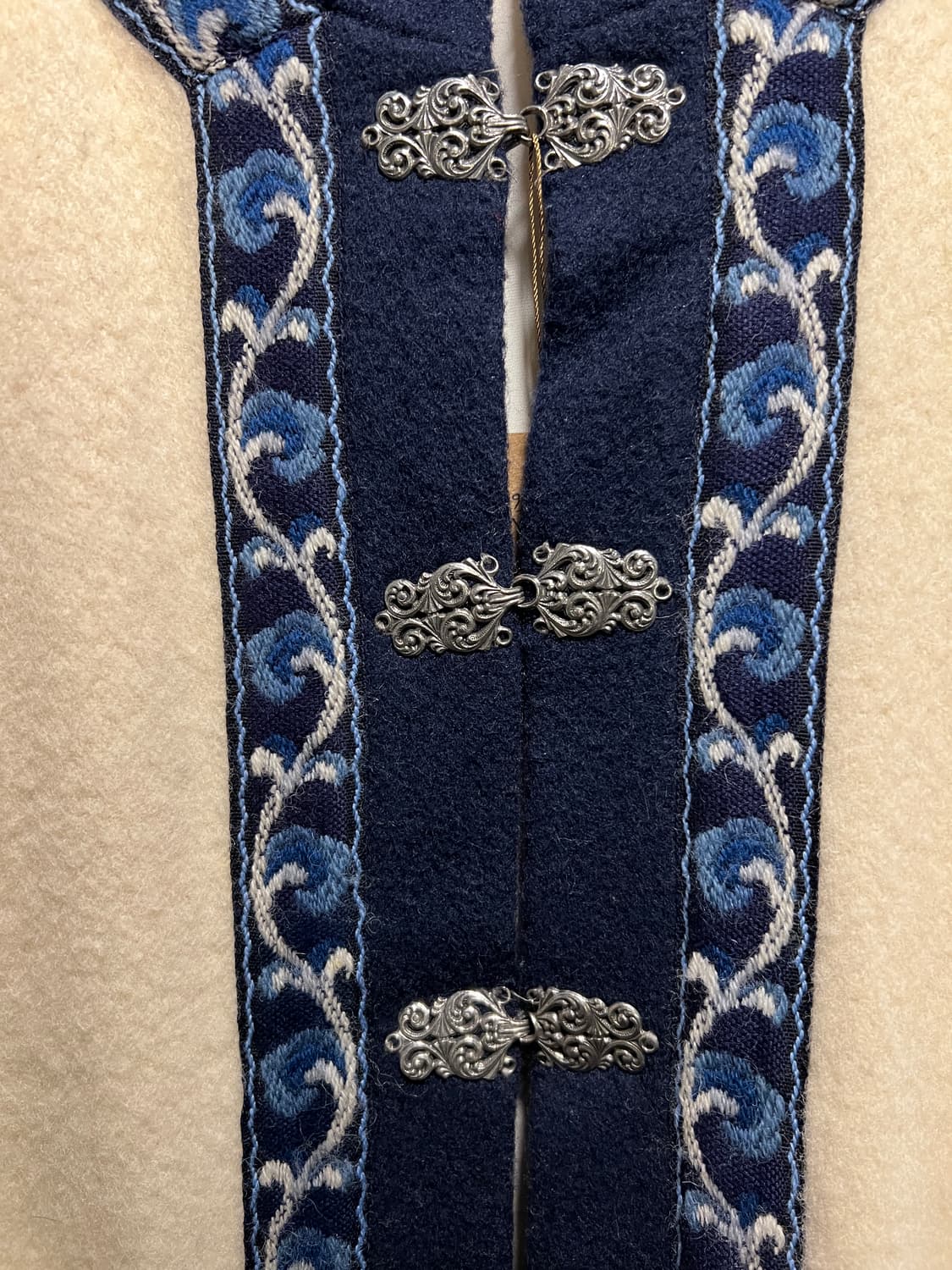 [M]90's 유로 빈티지 페르시안 울 코트 상품이미지3