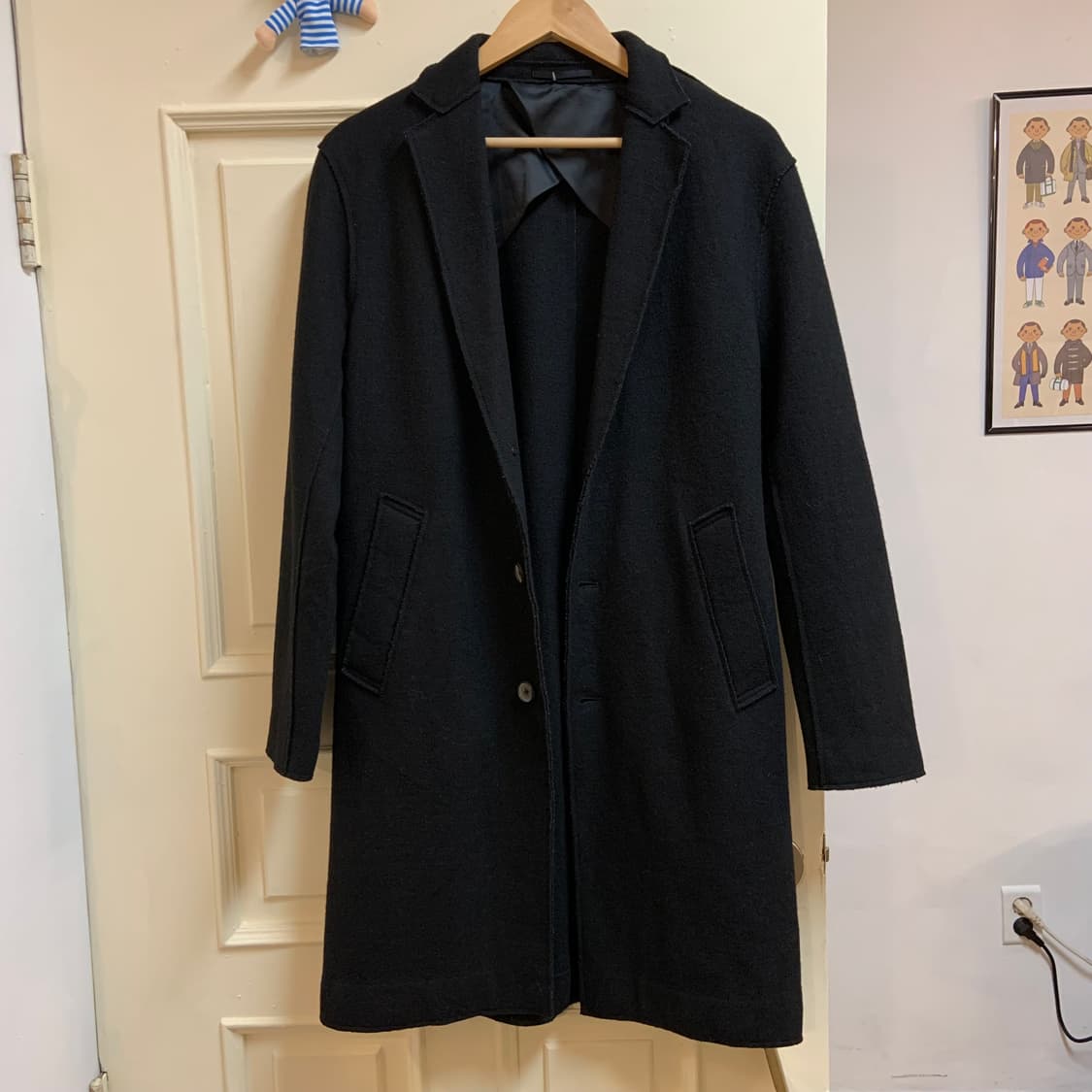 글로발워크 커팅 코트 상품이미지2