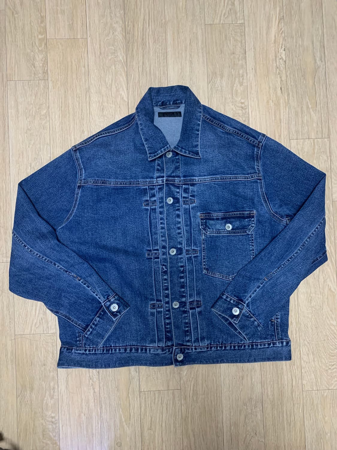유니클로 타입1 데님자켓 라지 L 상품이미지1