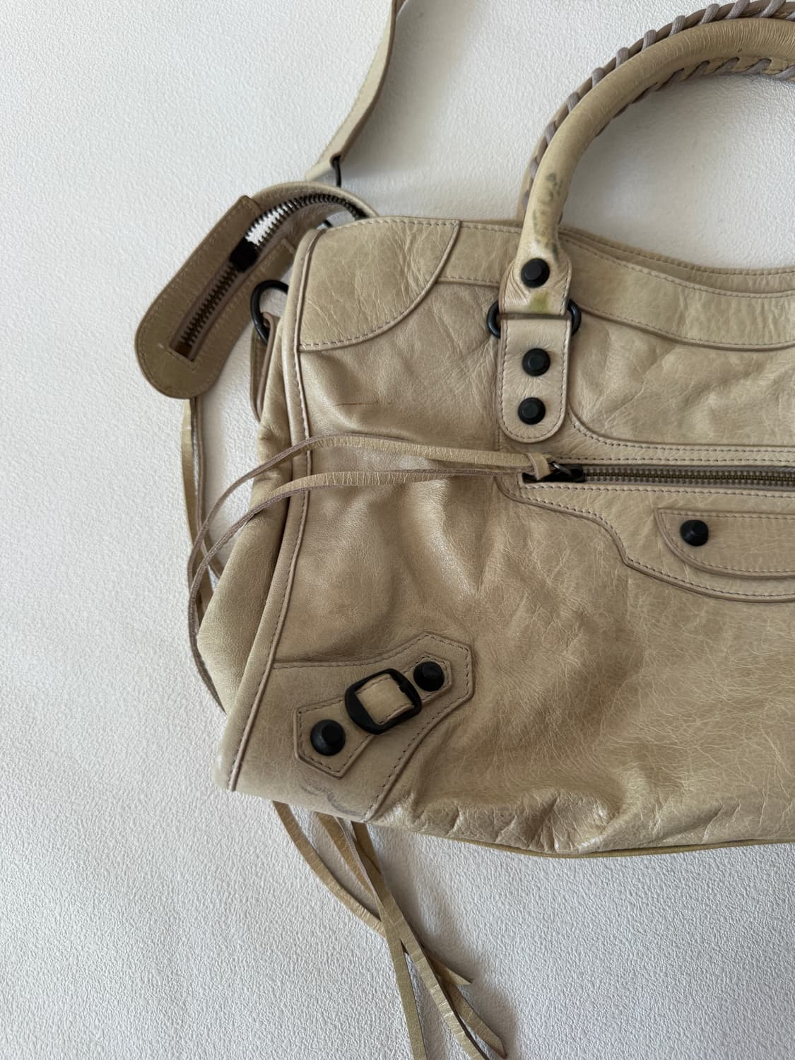 JOLIE FEMME 레더 토트 숄더백 상품이미지4