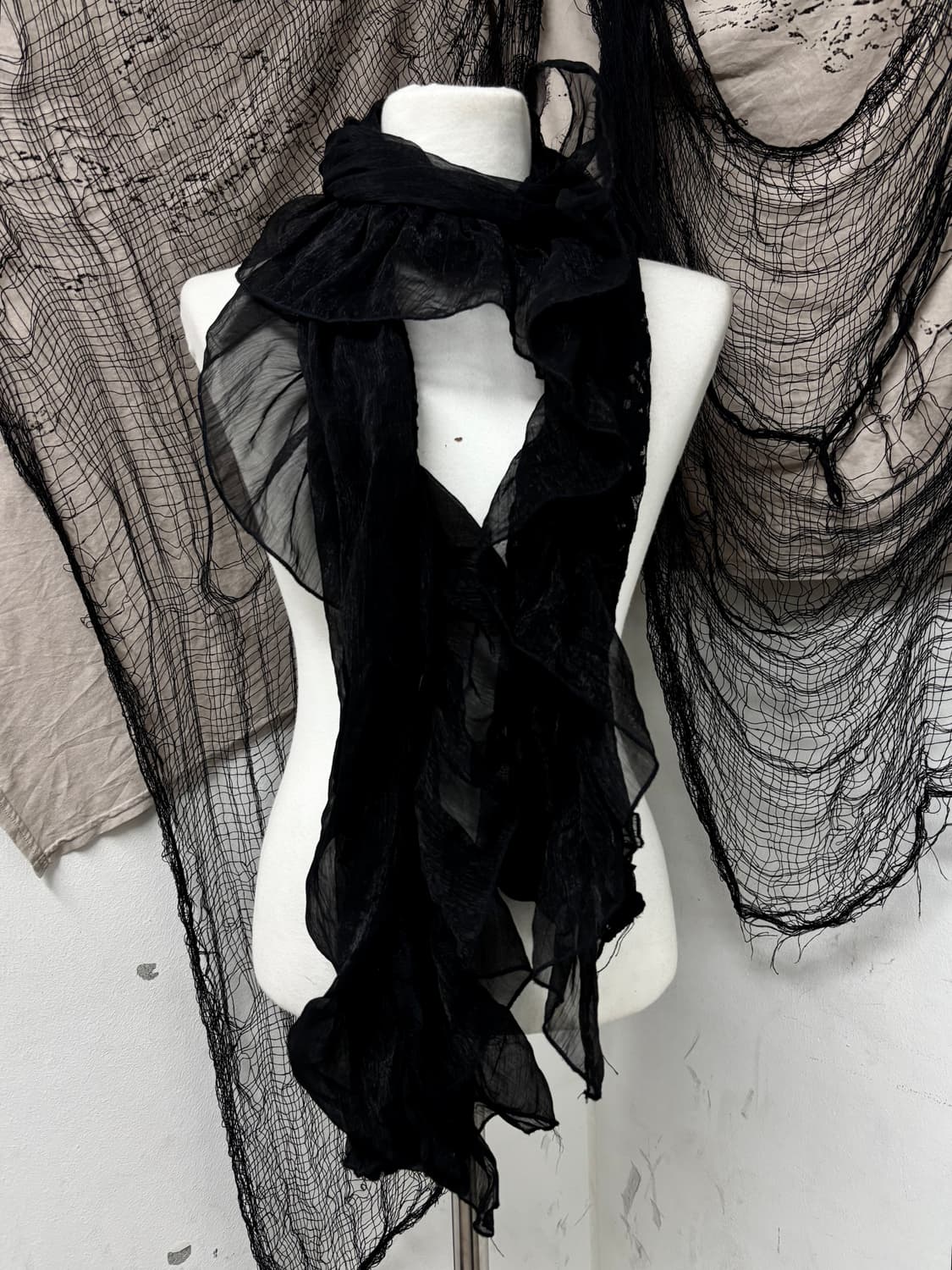 2.Gothic&Goth Frill Scarf 3.5 상품이미지2
