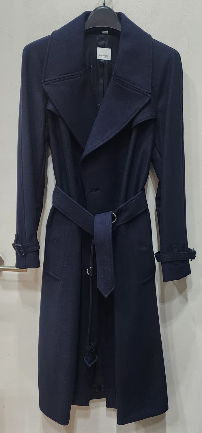 버버리 울캐시미어 롱코트 새거급 38사이즈 상품이미지1