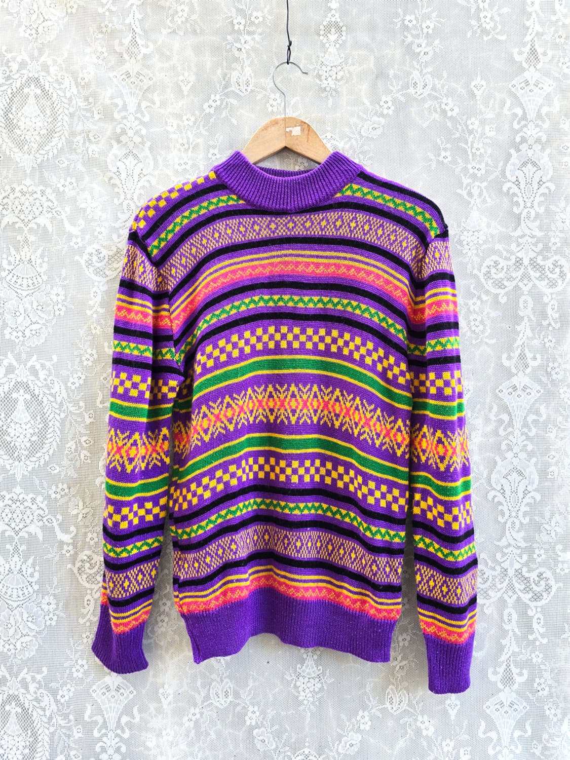 빈티지 멀티컬러  니트  상품이미지1