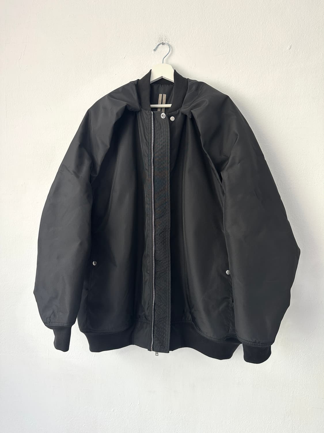 릭오웬스 25FW 컨버터블 나일론 봄버 자켓 상품이미지5