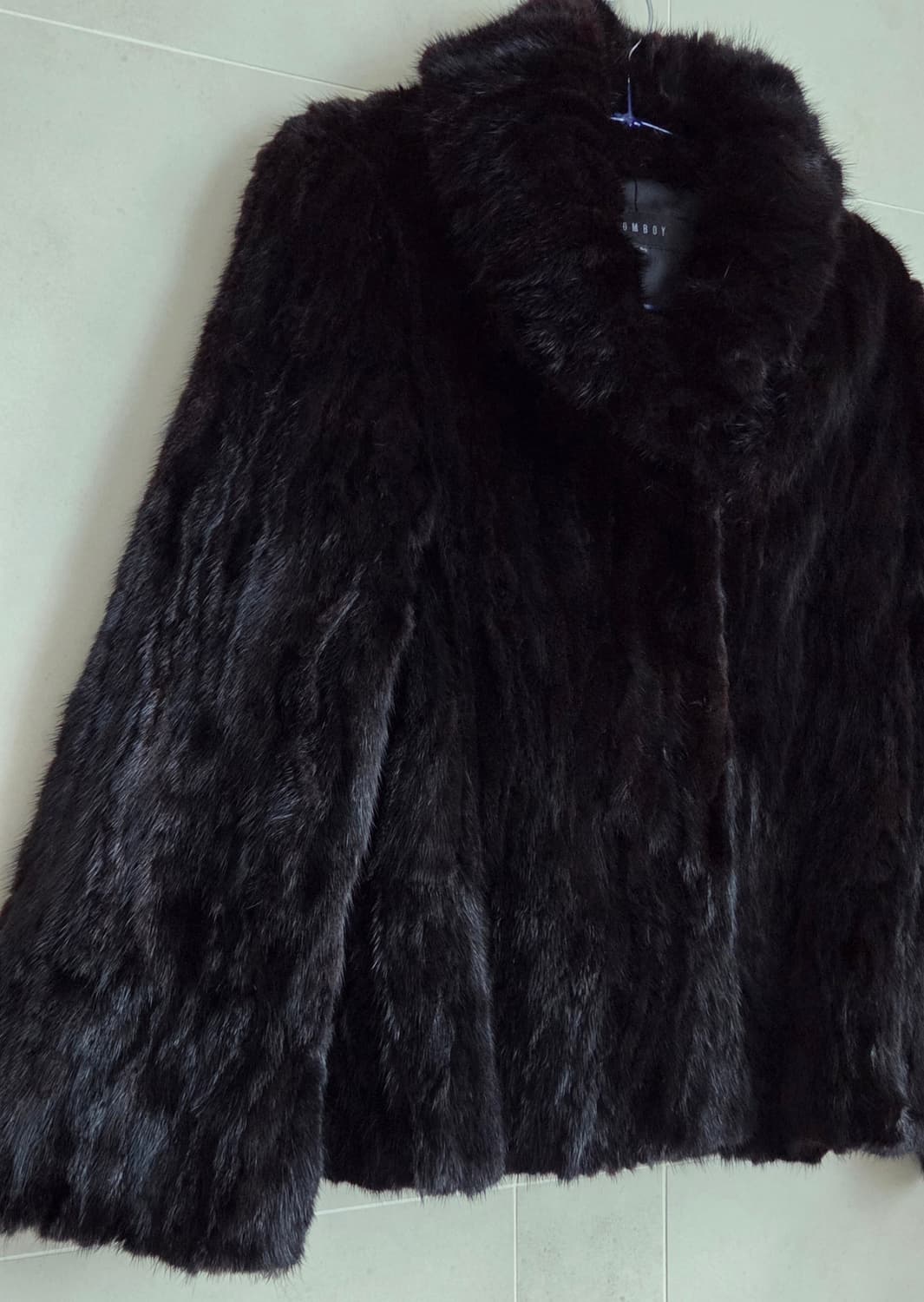 톰보이 밍크코트 66사이즈 택포 상품이미지4