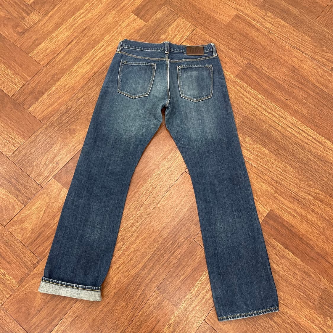 갭 셀비지 중청 데님팬츠 상품이미지3