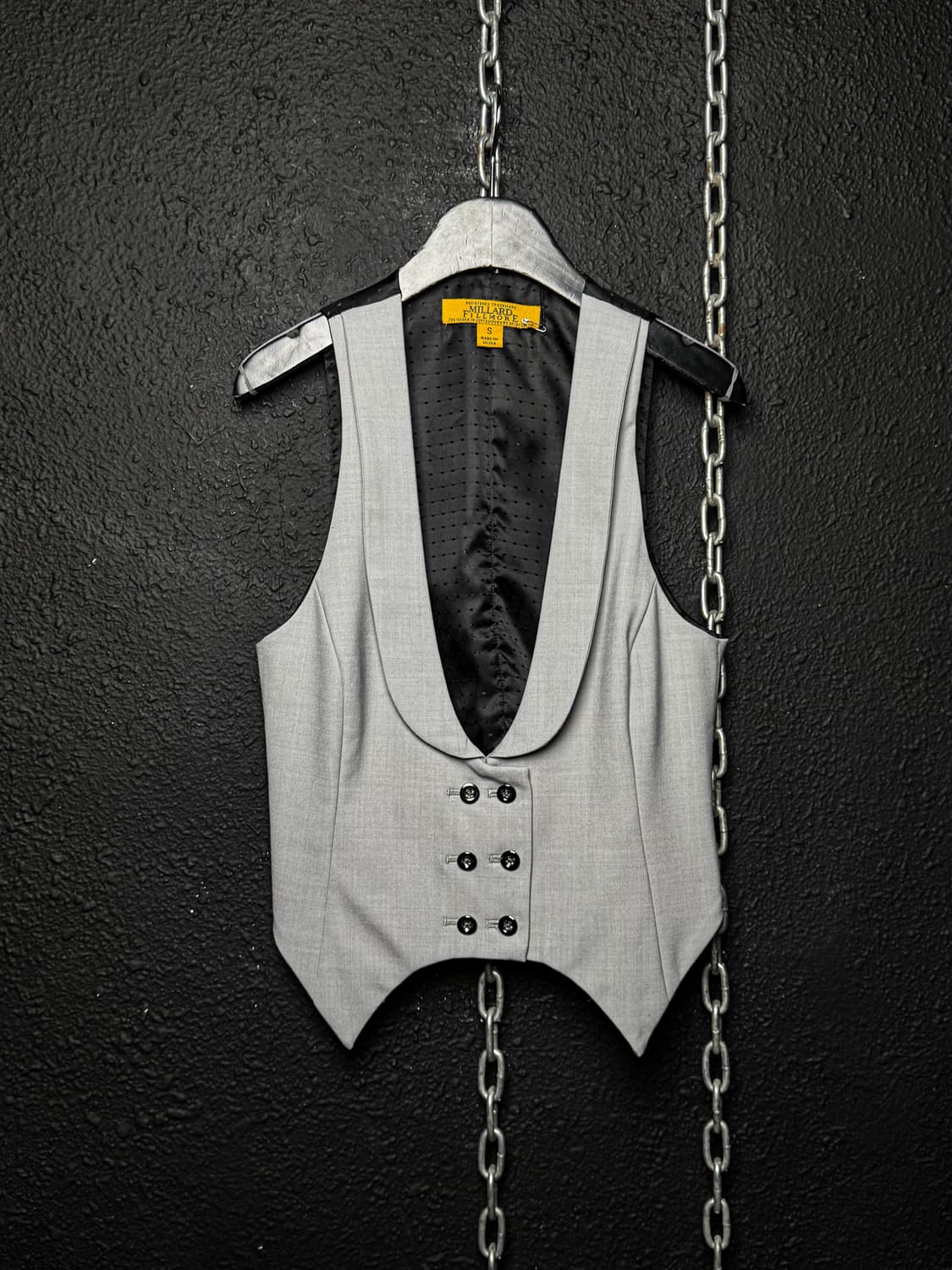 Deep U-neck Vest  상품이미지4