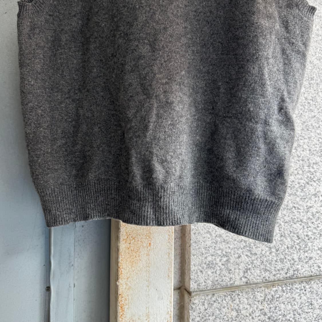 폴로 포니 로고 램스울 니트 조끼 상품이미지4