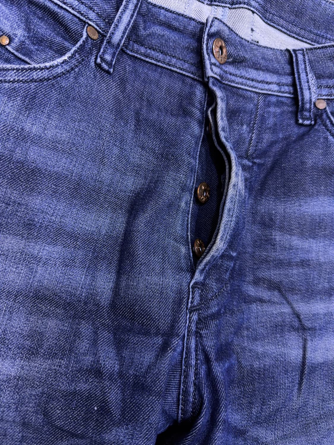 디젤 Belther 레귤러 슬림 테이퍼드핏 셀비지 데님팬츠 33 상품이미지5