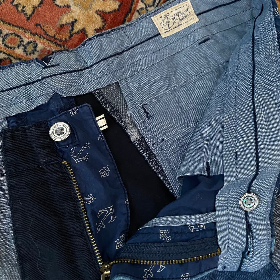 🌊Polo sashiko patchwork shorts 상품이미지8