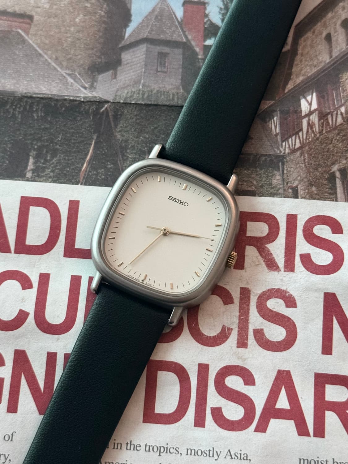 세이코 Seiko 심플 스퀘어  상품이미지1