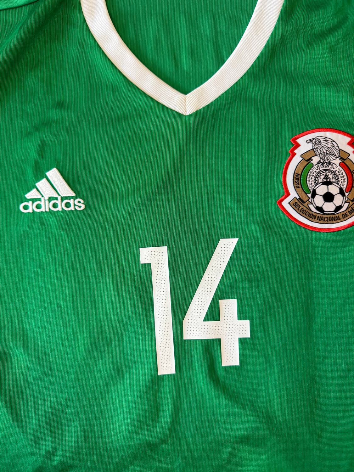 [2XL/115]2016 멕시코 홈 치차리토 유니폼 AC2723 상품이미지5