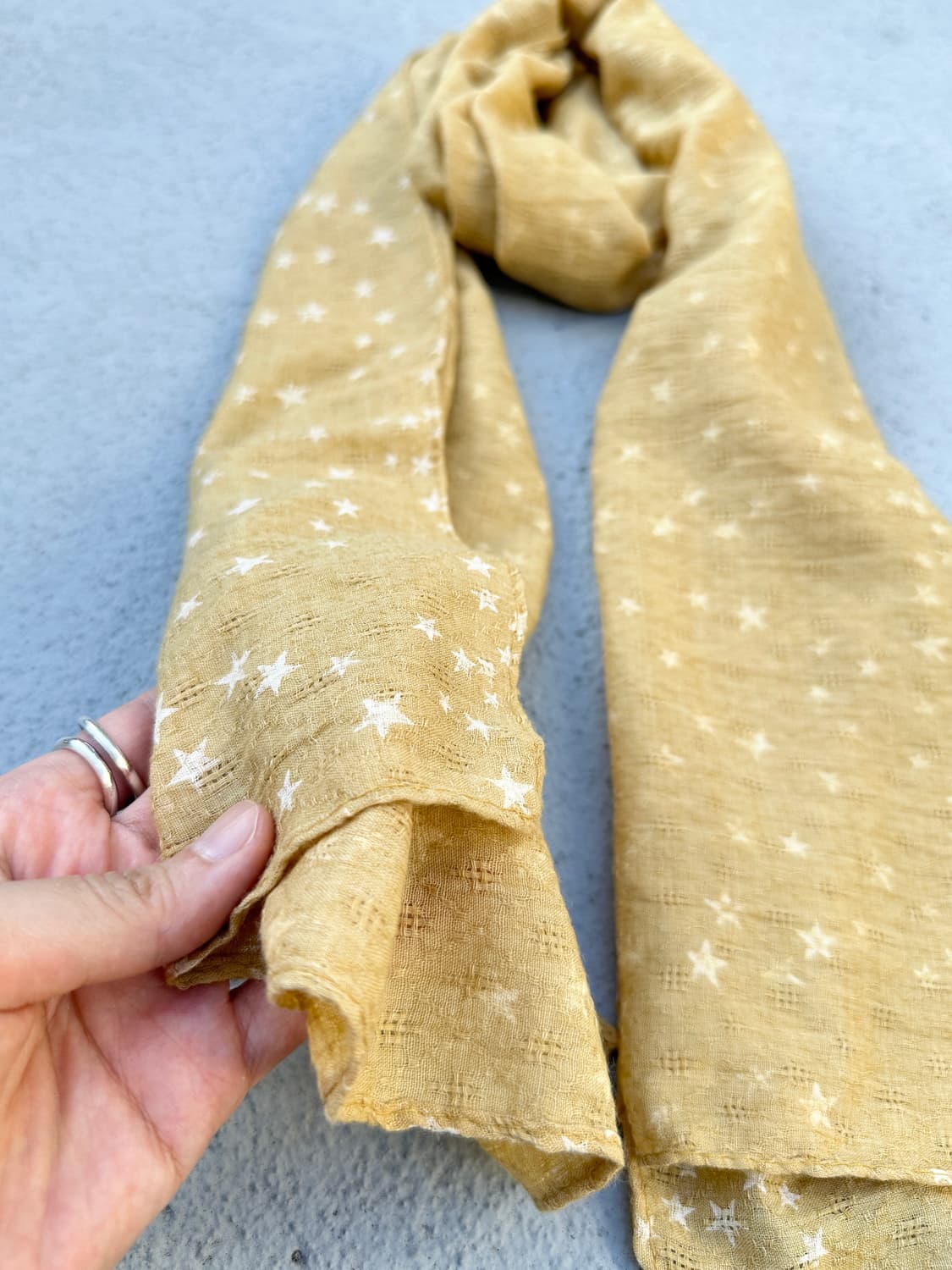 NONE star scarf 상품이미지3
