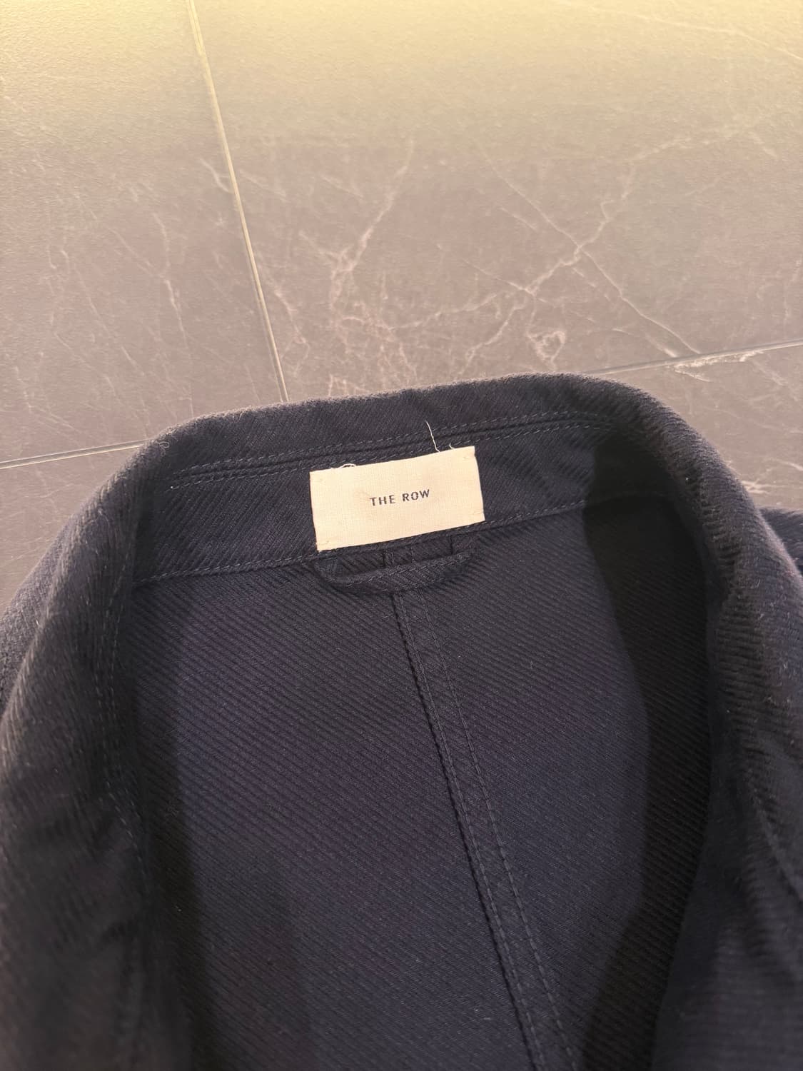 THE ROW 더 로우 프랭크 자켓 네이비 상품이미지5