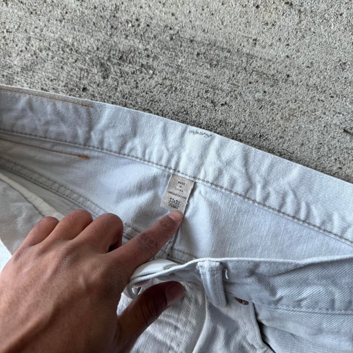 RRL 더블알엘 셀비지 데님 팬츠 상품이미지6