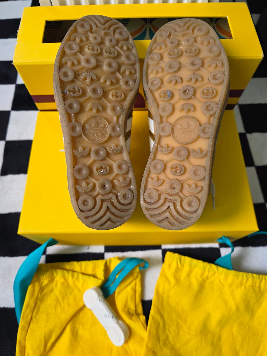 정품 구찌 아디다스 콜라보 가젤 상품이미지3