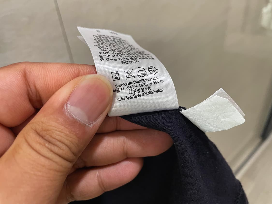 브룩스 브라더스 / 로고 반팔티, 남성 티셔츠 / XL(110) 상품이미지9