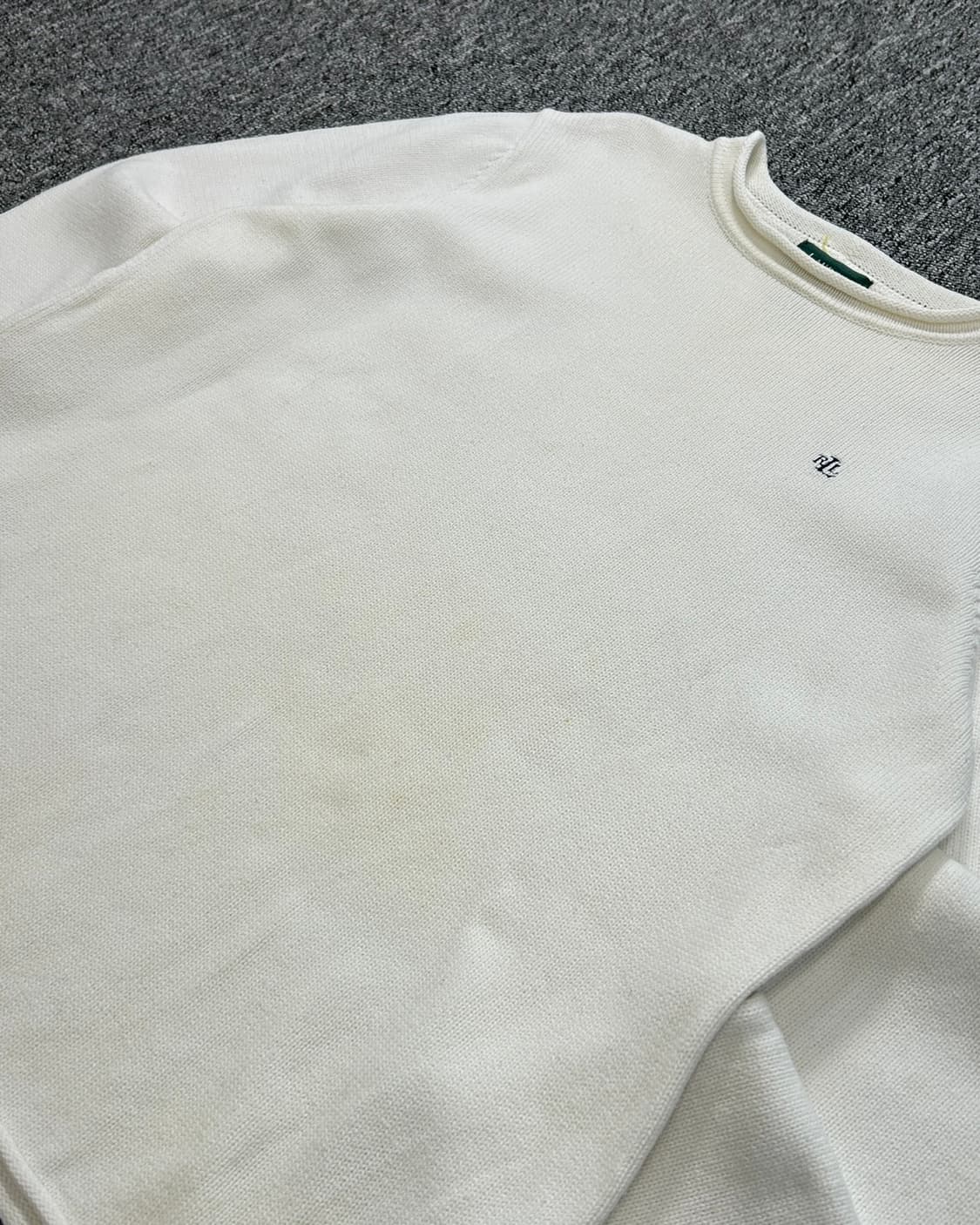 랄프로렌 화이트 니트 스웨터  상품이미지3