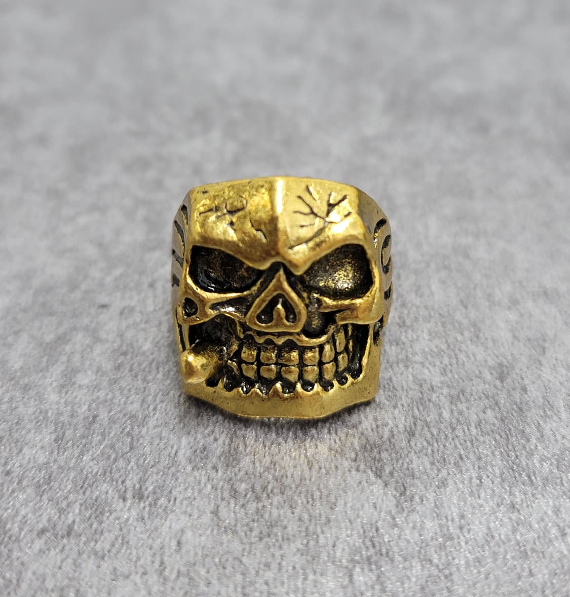 빈티지 스컬 해골반지 상품이미지2