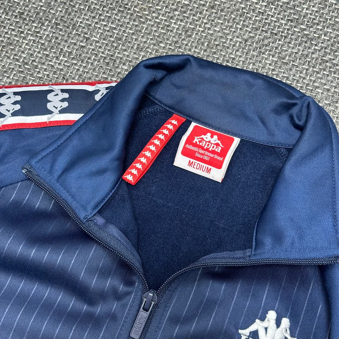 카파 사이드라인 빈티지 네이비 져지 M 상품이미지7