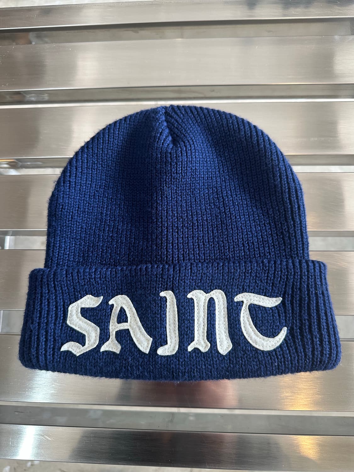 세인트마이클 세인트 니트캡 네이비 상품이미지2