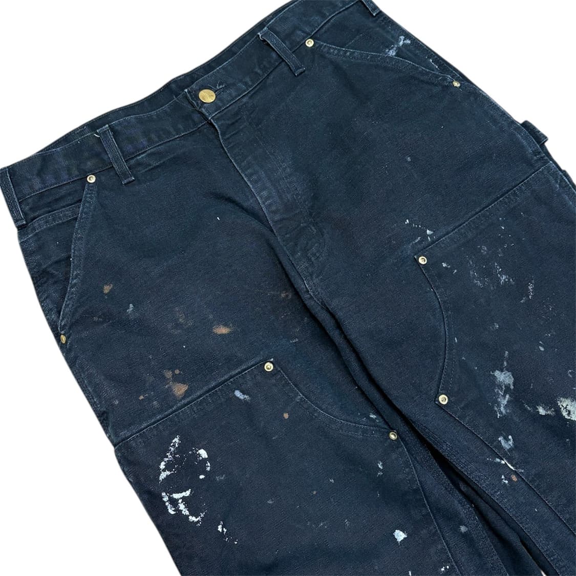 칼하트 b01 더블니 125주년 블랙 usa 페인터 상품이미지2