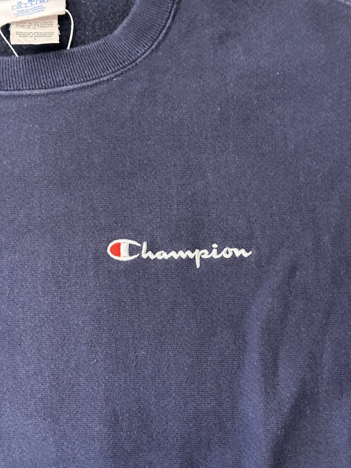 챔피온 리버스위브 네이비 스웻셔츠 맨투맨 L 상품이미지3