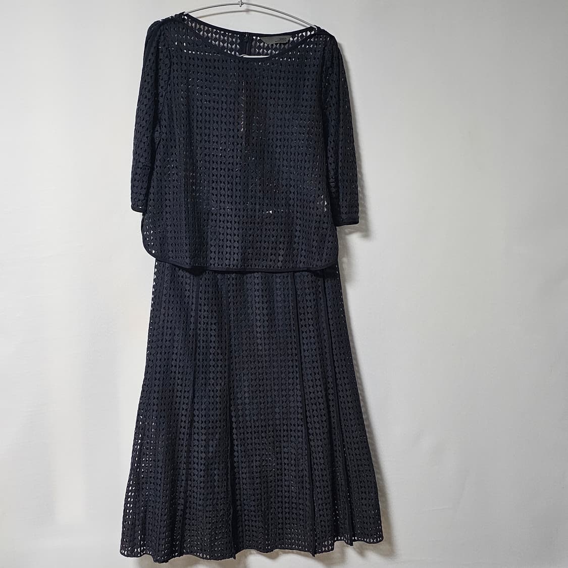 데코(DECO) 정품 여성 투피스 세트 (블라우스+치마) M사이즈 상품이미지1