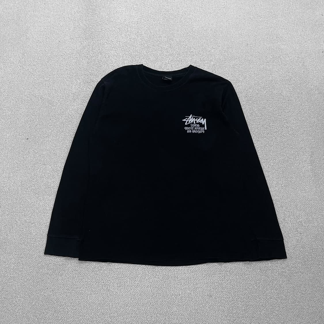 스투시 Stussy 도버스트리트마켓 롱슬리브 블랙 상품이미지2