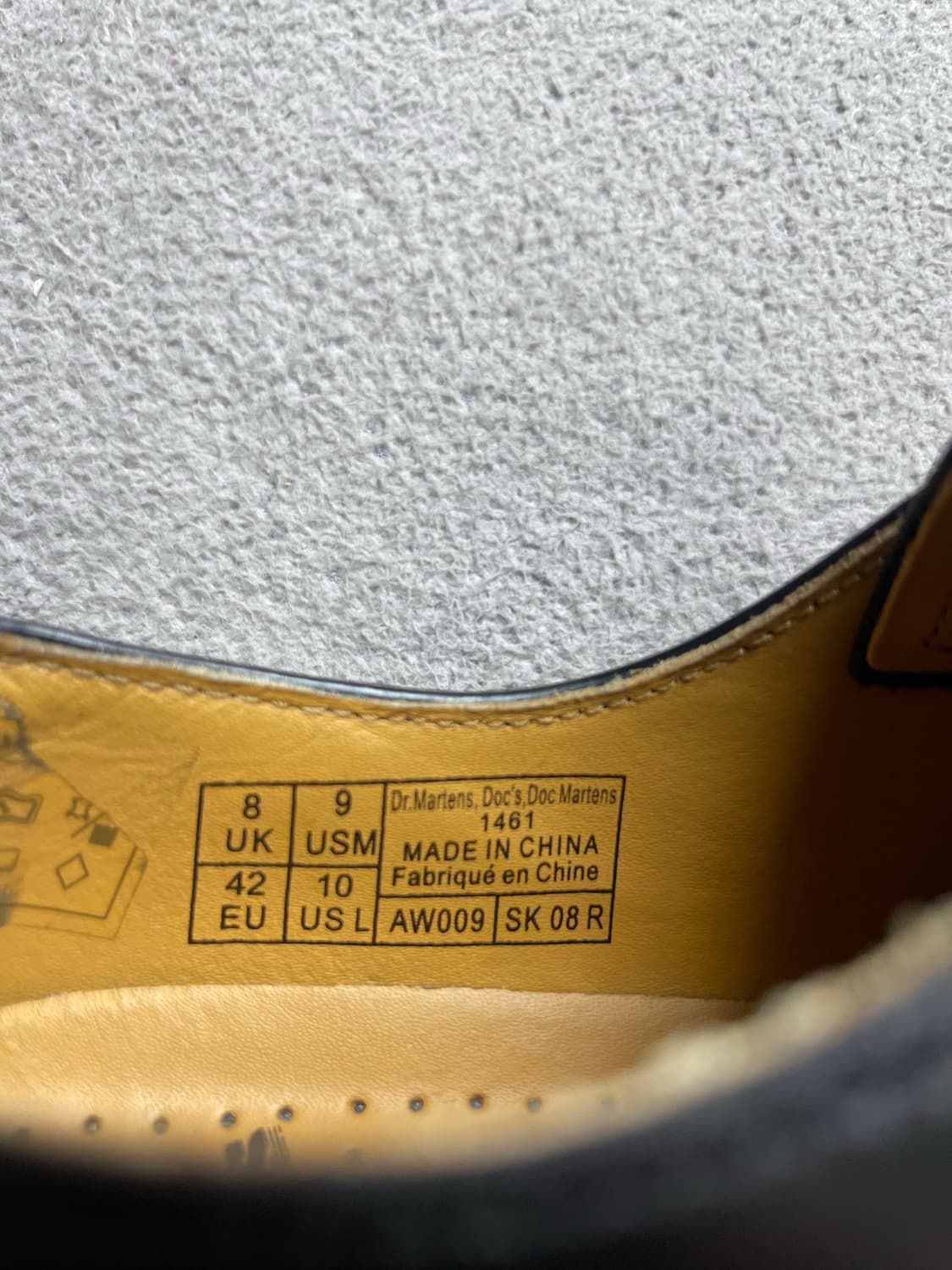[42] 닥터마틴 1461 3홀 스무스 -270-275 상품이미지8