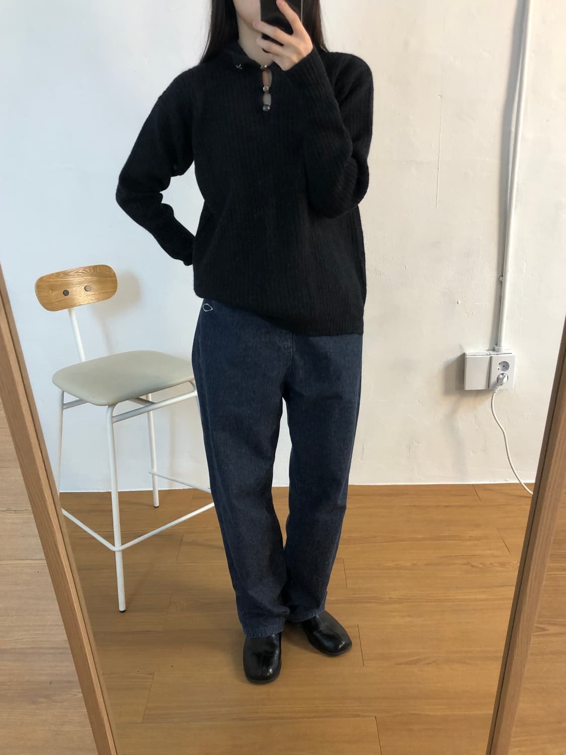 90s 폴로 울 니트 상품이미지6