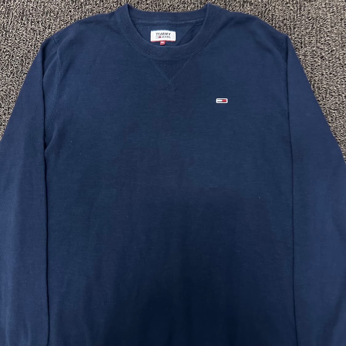 TOMMY JEANS 타미진스 니트 네이비 XL 상품이미지2