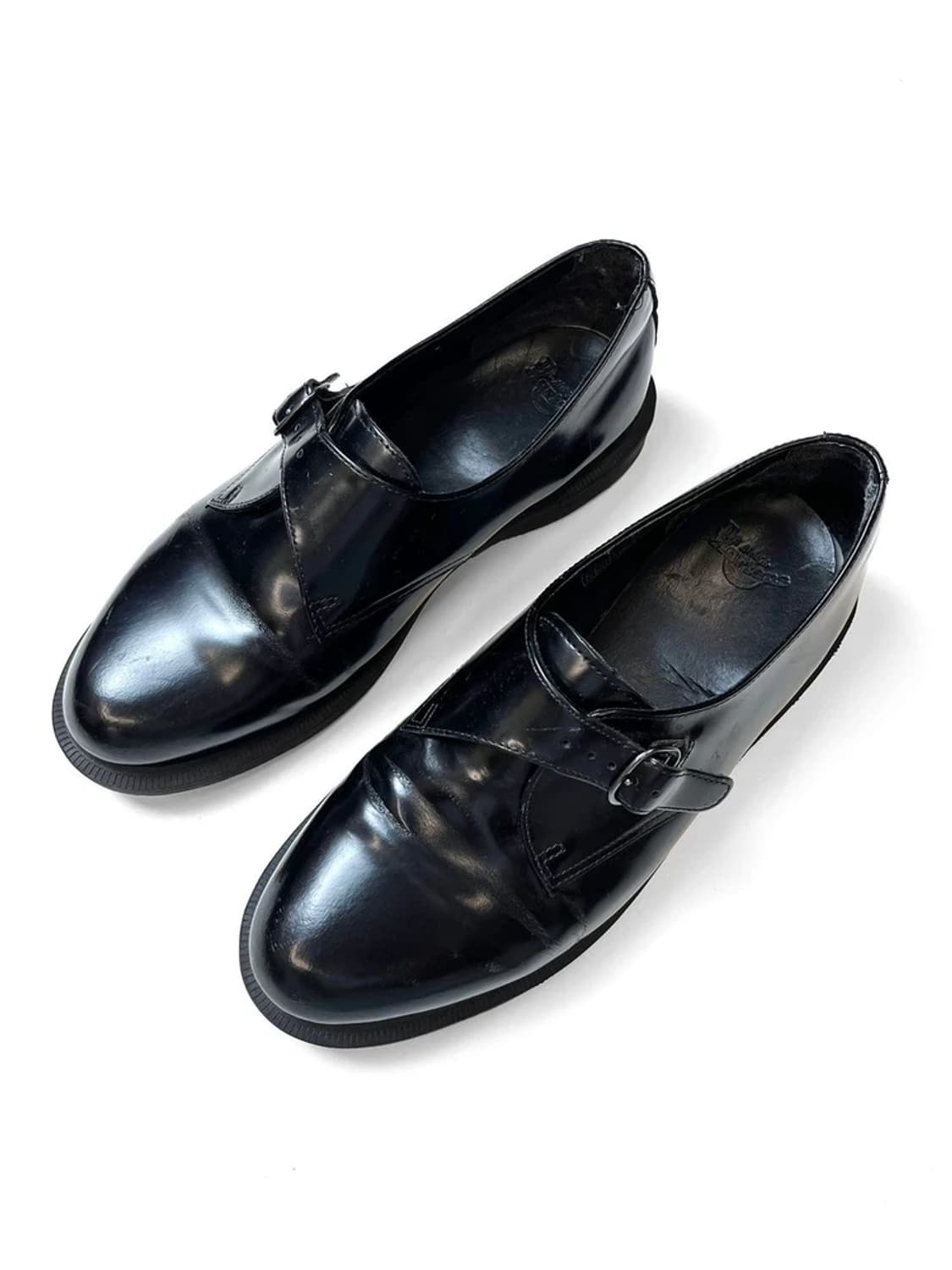 닥터마틴 론 몽크 스트랩 블랙 워커 A1483 상품이미지2