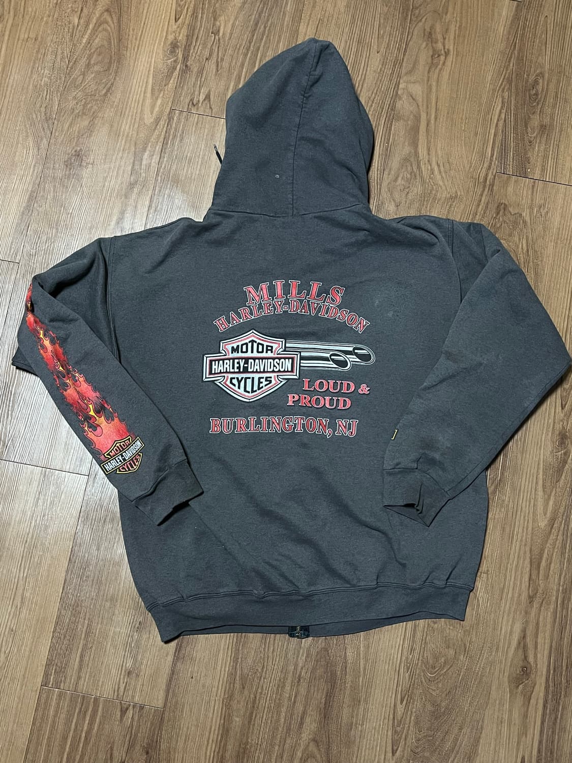 Harley-Davidson 00s Hood Zipup 상품이미지5