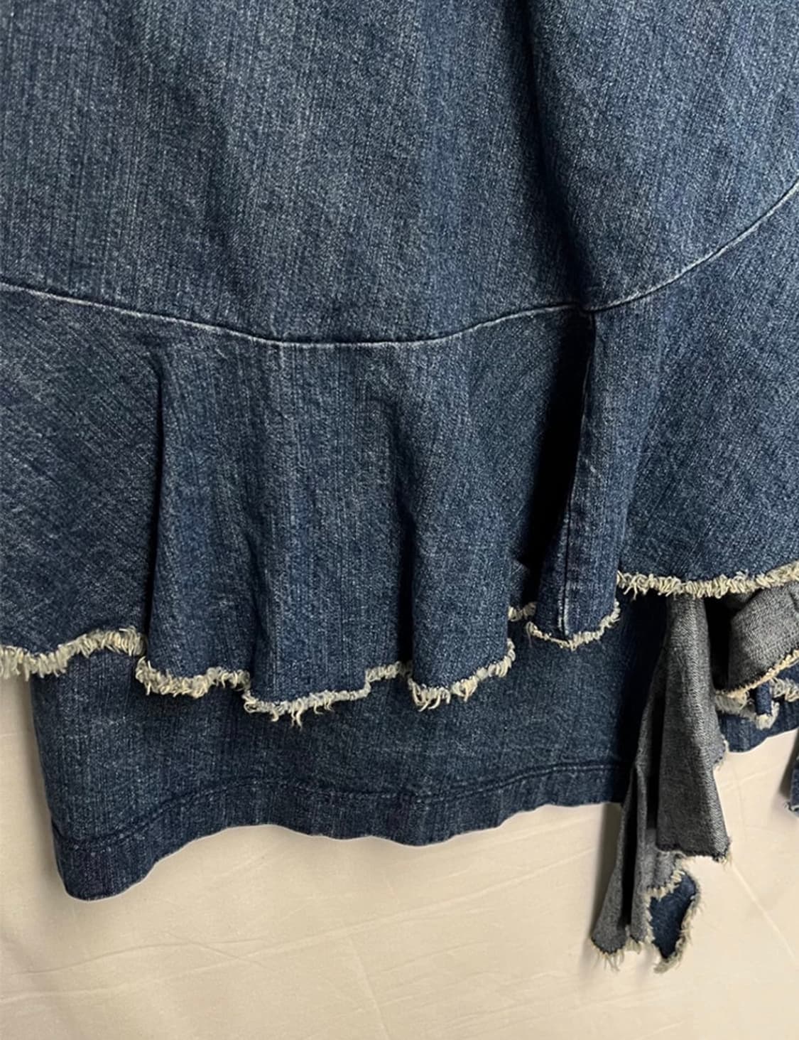 [JWANDERSON x UNIQLO]프릴데님 랩스커트 상품이미지4