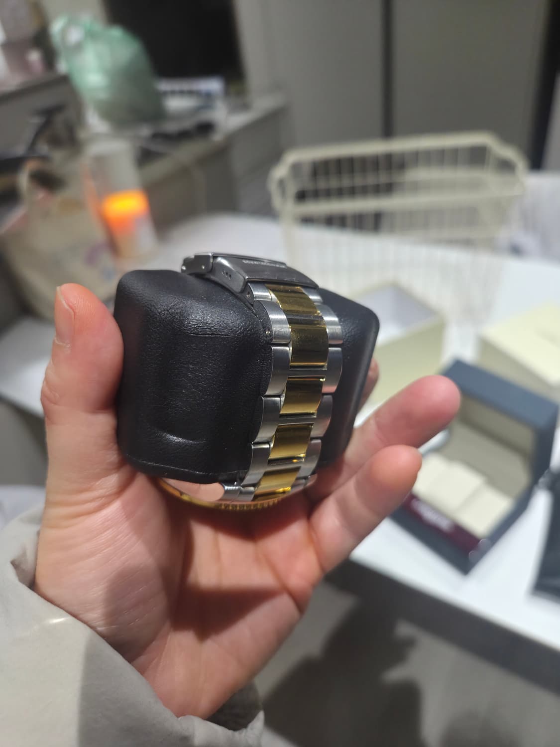 론진 하이드로콘퀘스트 콤비색상 41mm 쿼츠 상품이미지9