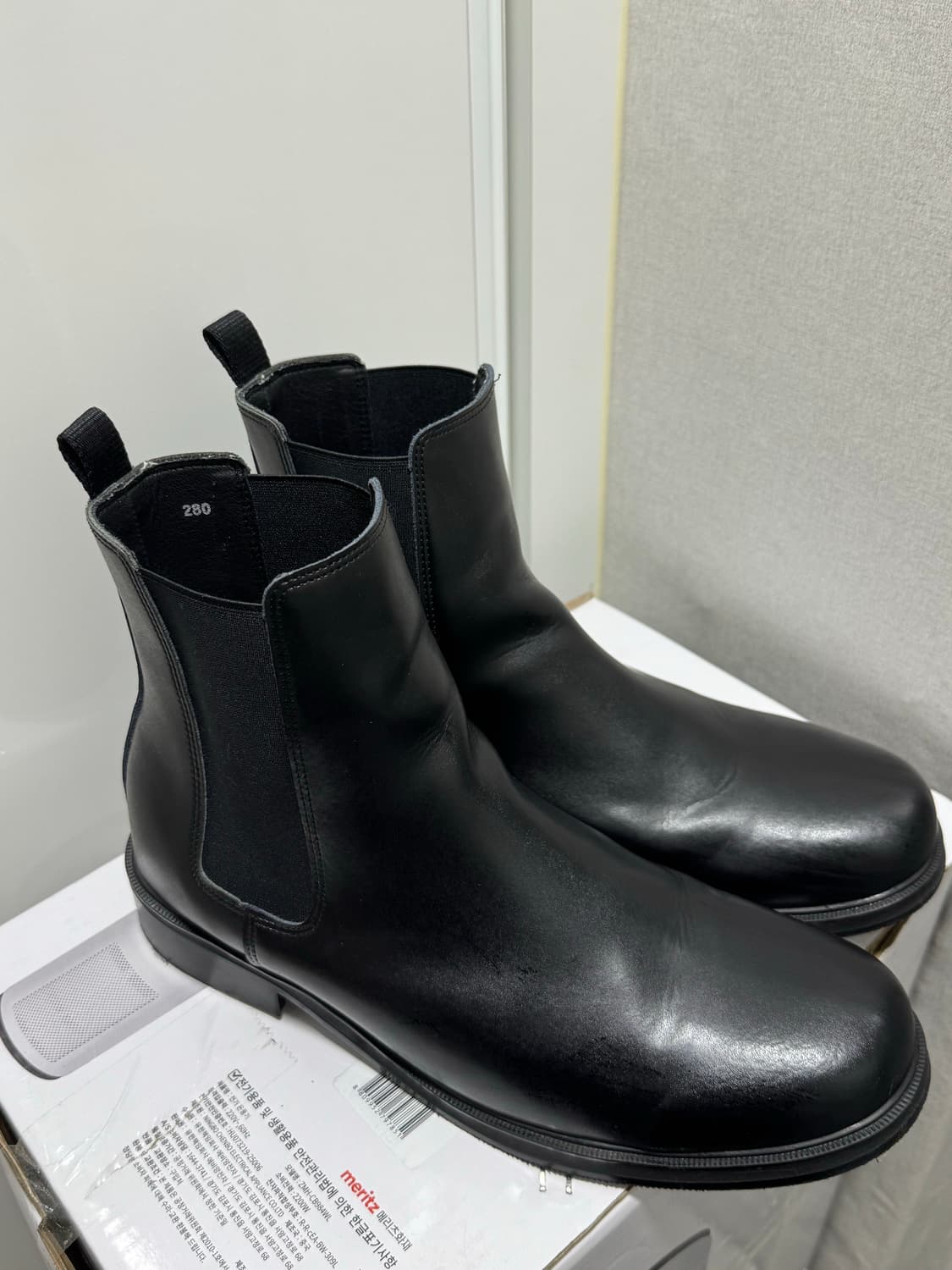 피렌체 아뜨리에 첼시부츠 280사이즈 상품이미지1