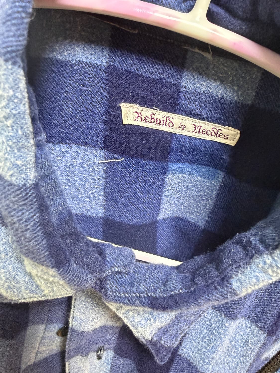 니들스 플란넬 남자셔츠 상품이미지4