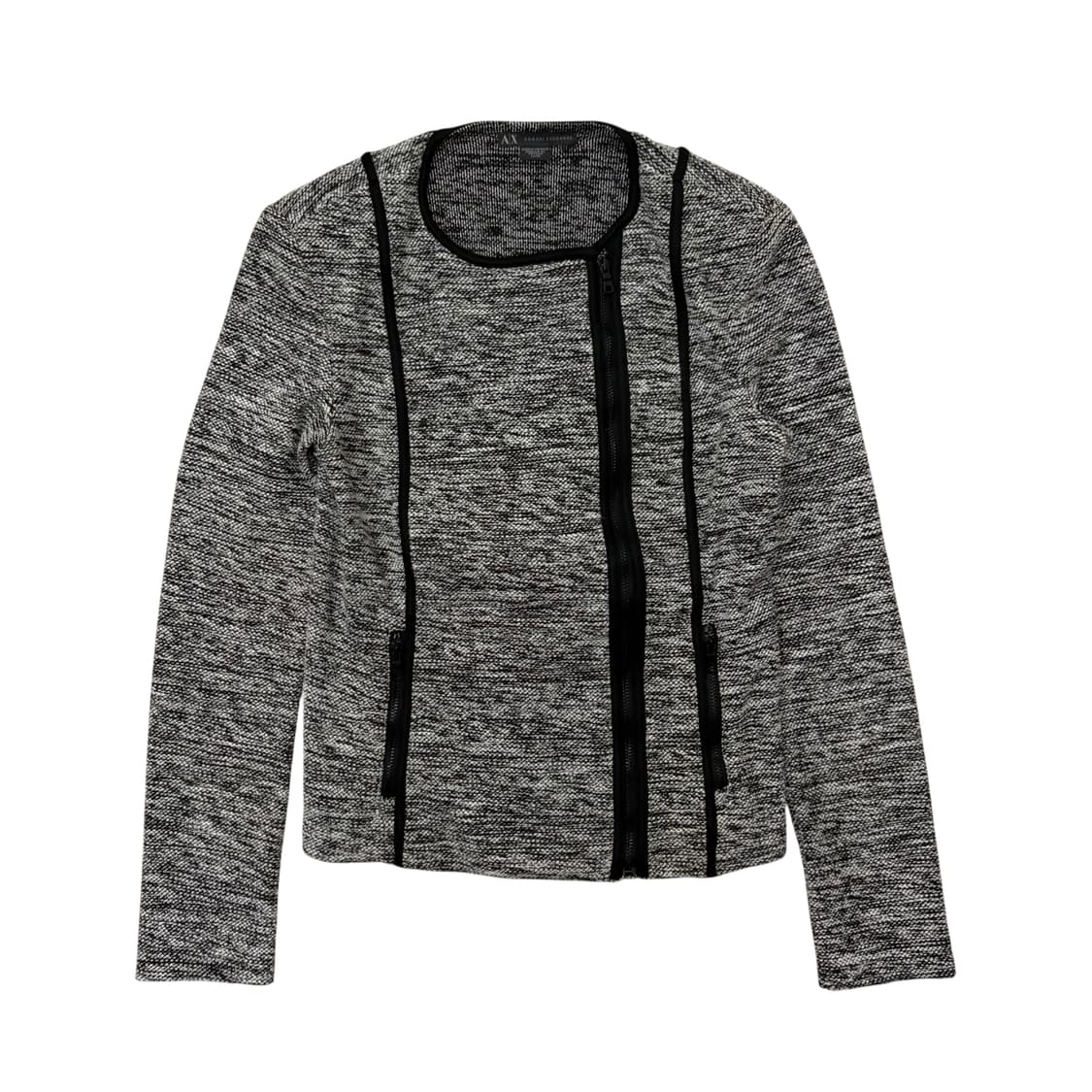 Armani exchange 아르마니 익스체인지 논카라 라이더 자켓 상품이미지2