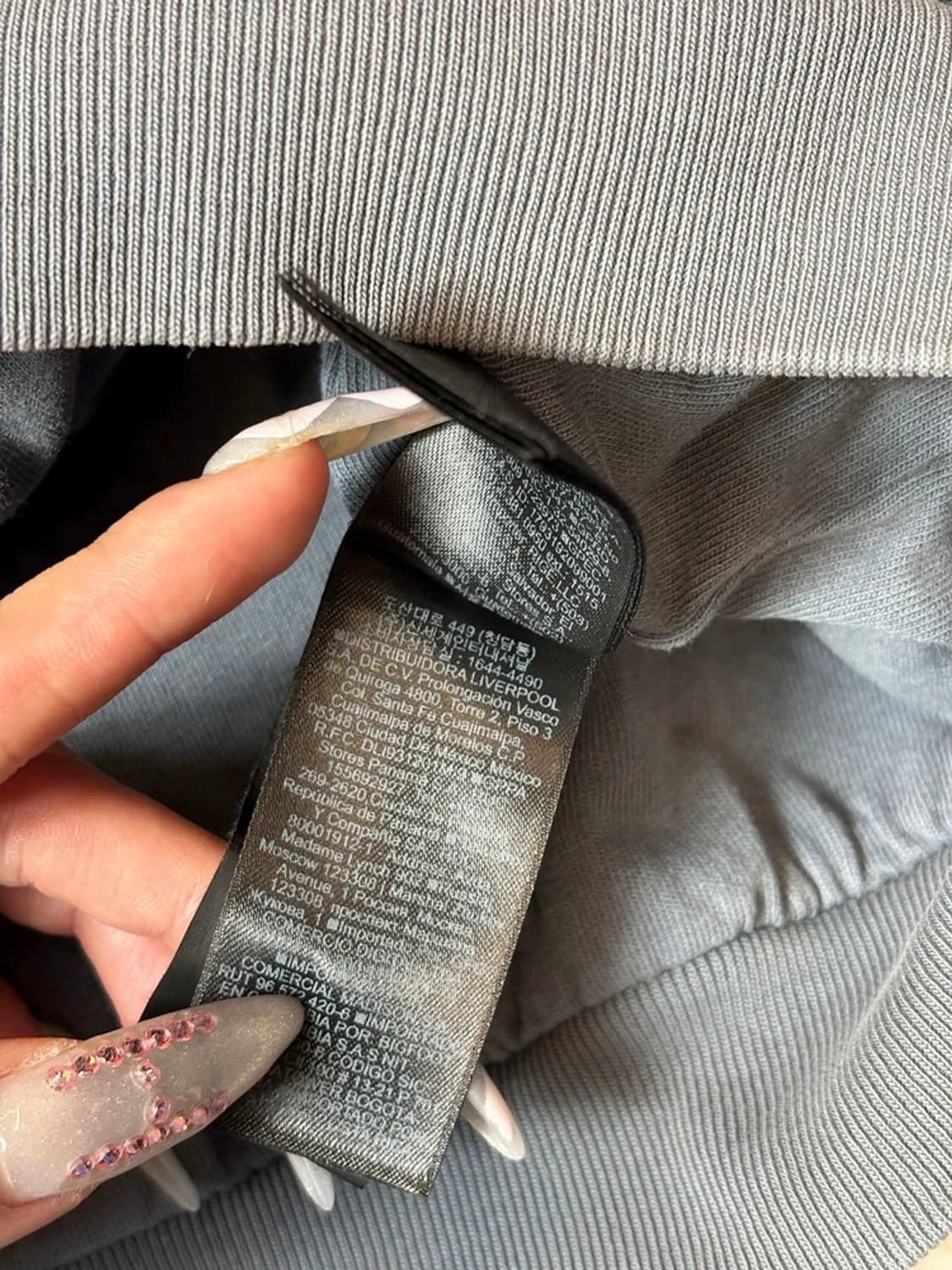 이지갭 YZY 헤비코튼 오버 솔리드 후드티 PN6568 상품이미지8