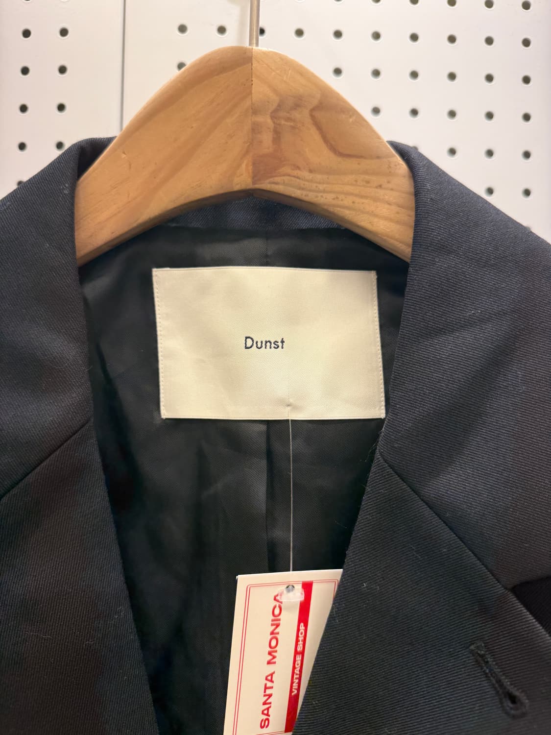 던스트 테일러드 블레이저 자켓 블랙 U1564 상품이미지5