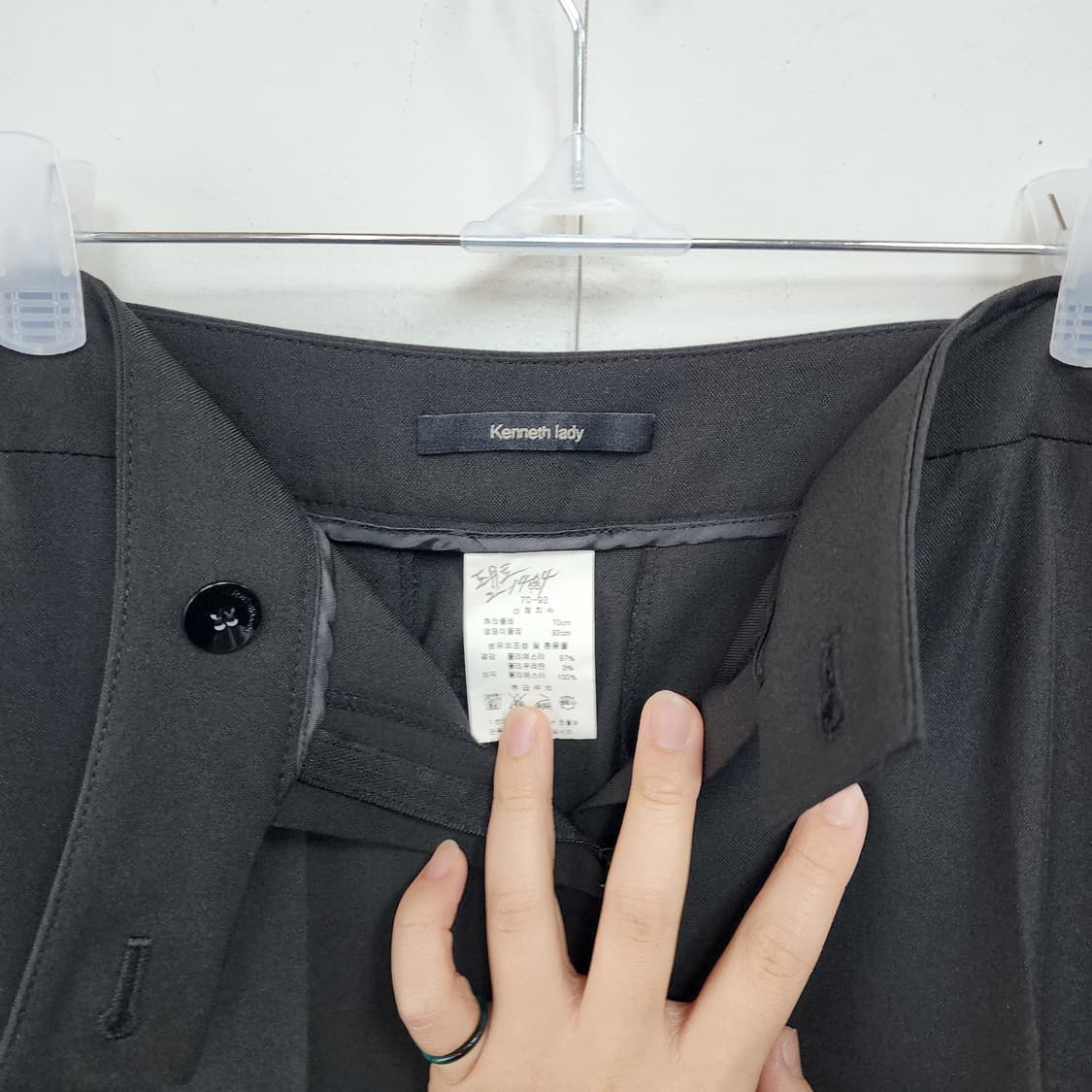 케네스레이디 블랙 셋업 상품이미지6